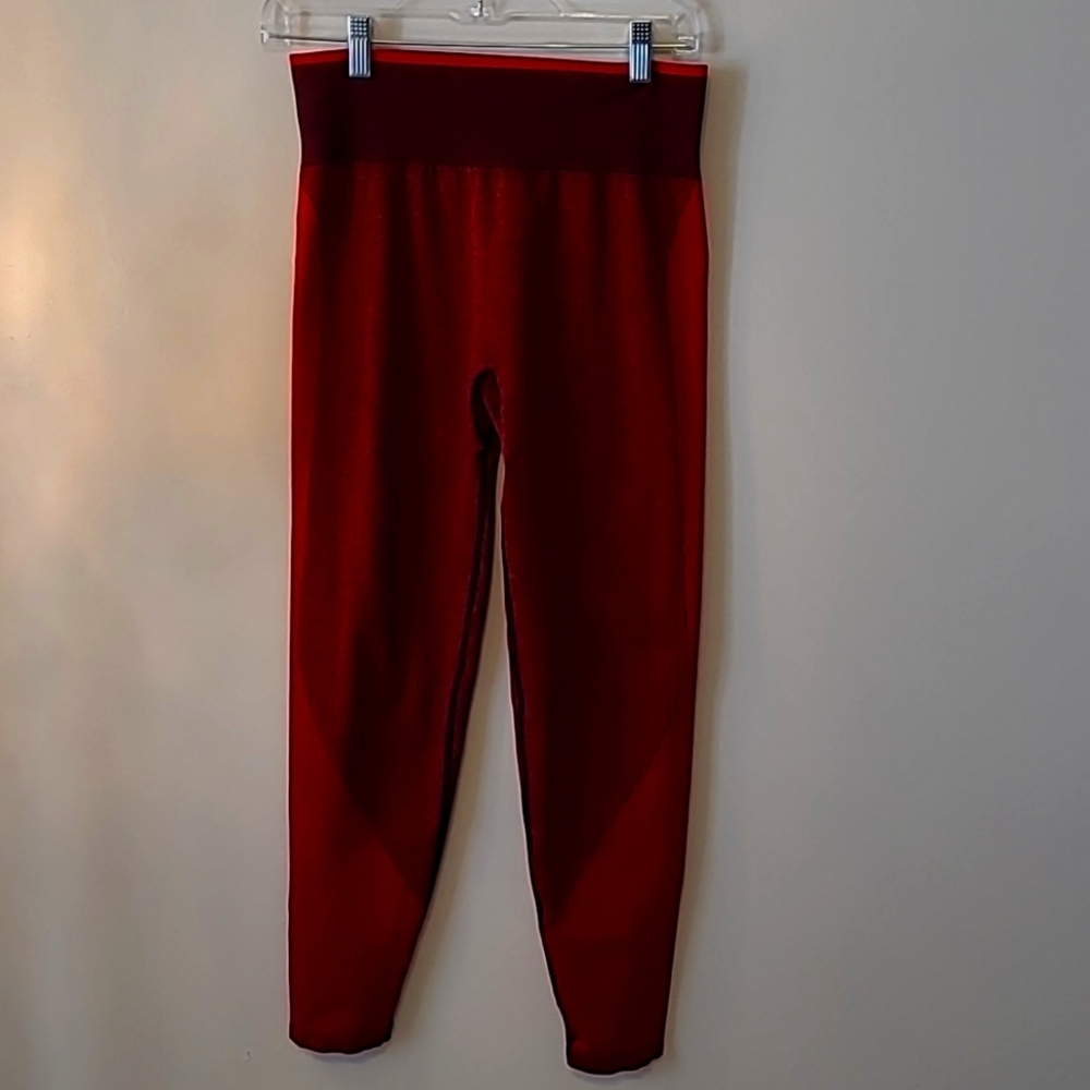 Pink victoria secret seamless leggings size L